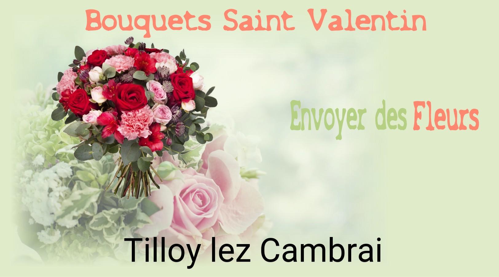 Roses de Saint-Valentin livrées à Tilloy-lez-Cambrai